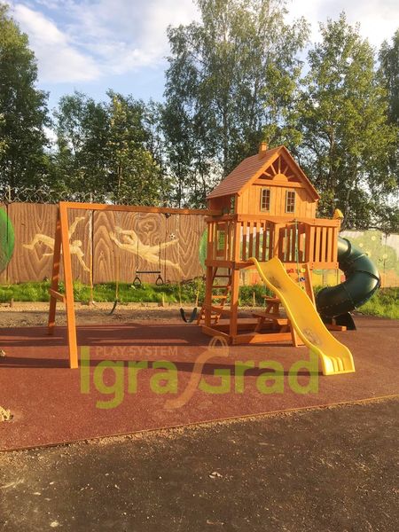 Детская площадка IgraGrad Шато с трубой (домик)