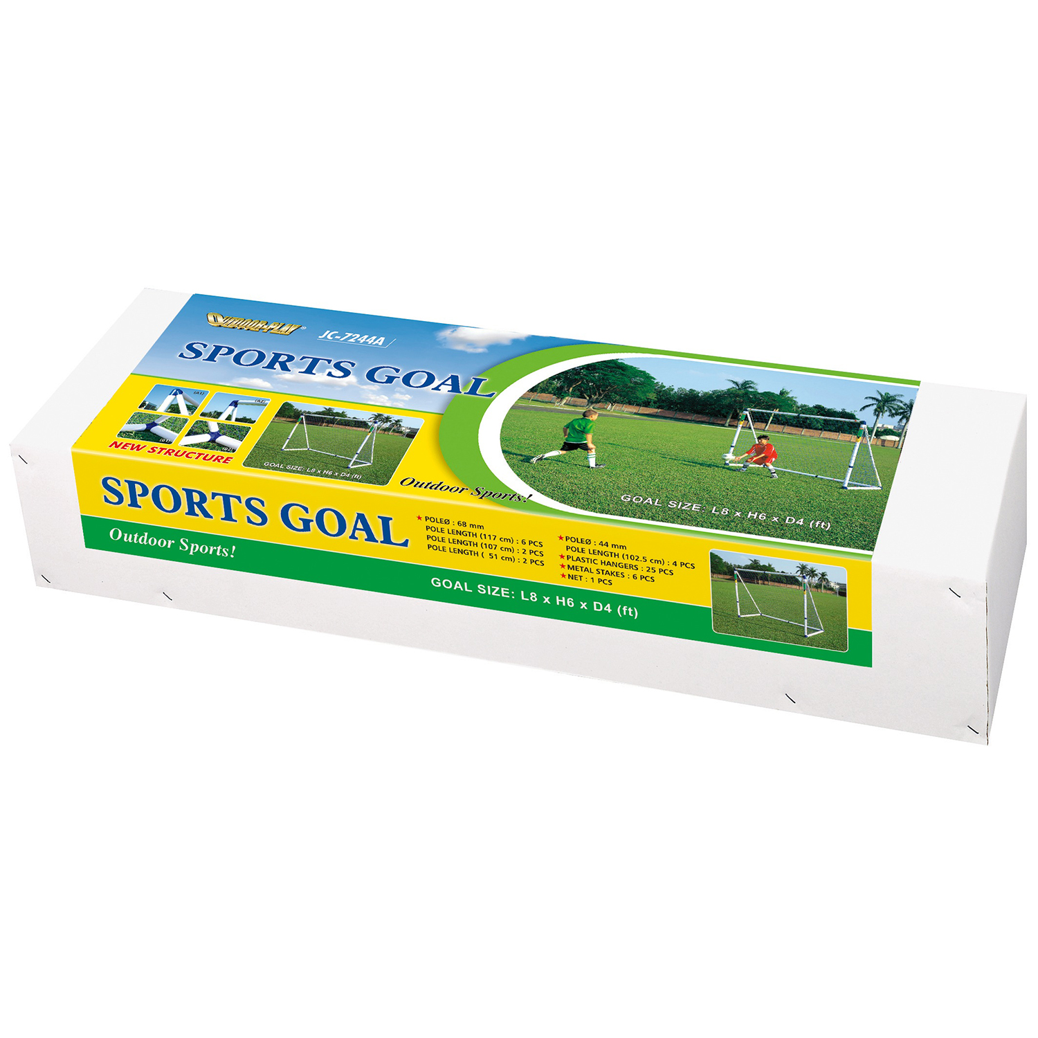 Ворота пластиковые DFC 8ft Sports GOAL7244A