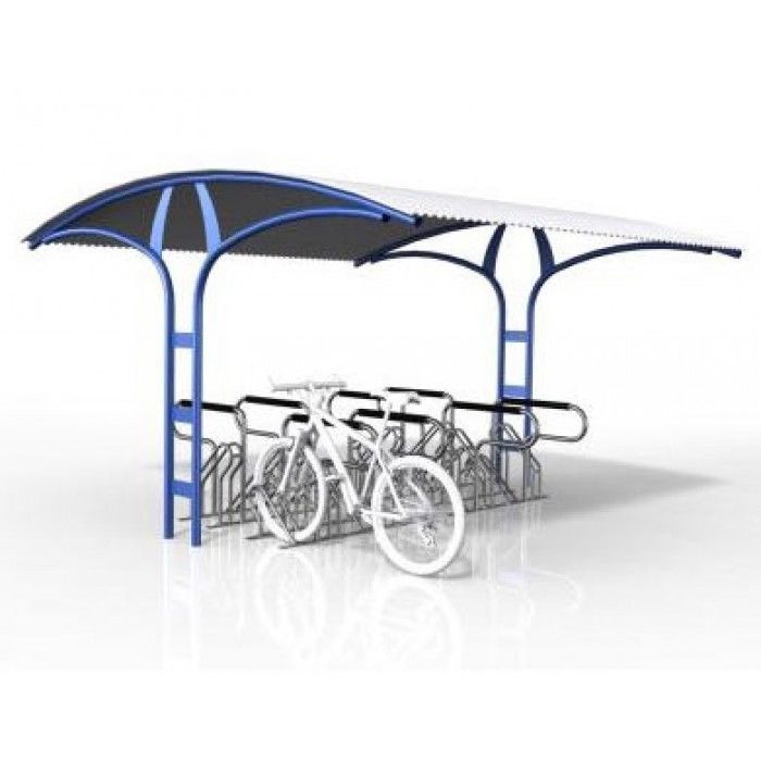 Двухсторонняя велосипедная парковка ПАЛЬМА