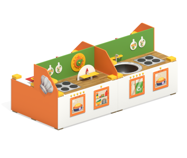 Игровое оборудование Кухня-Мастерская ИО-53.1