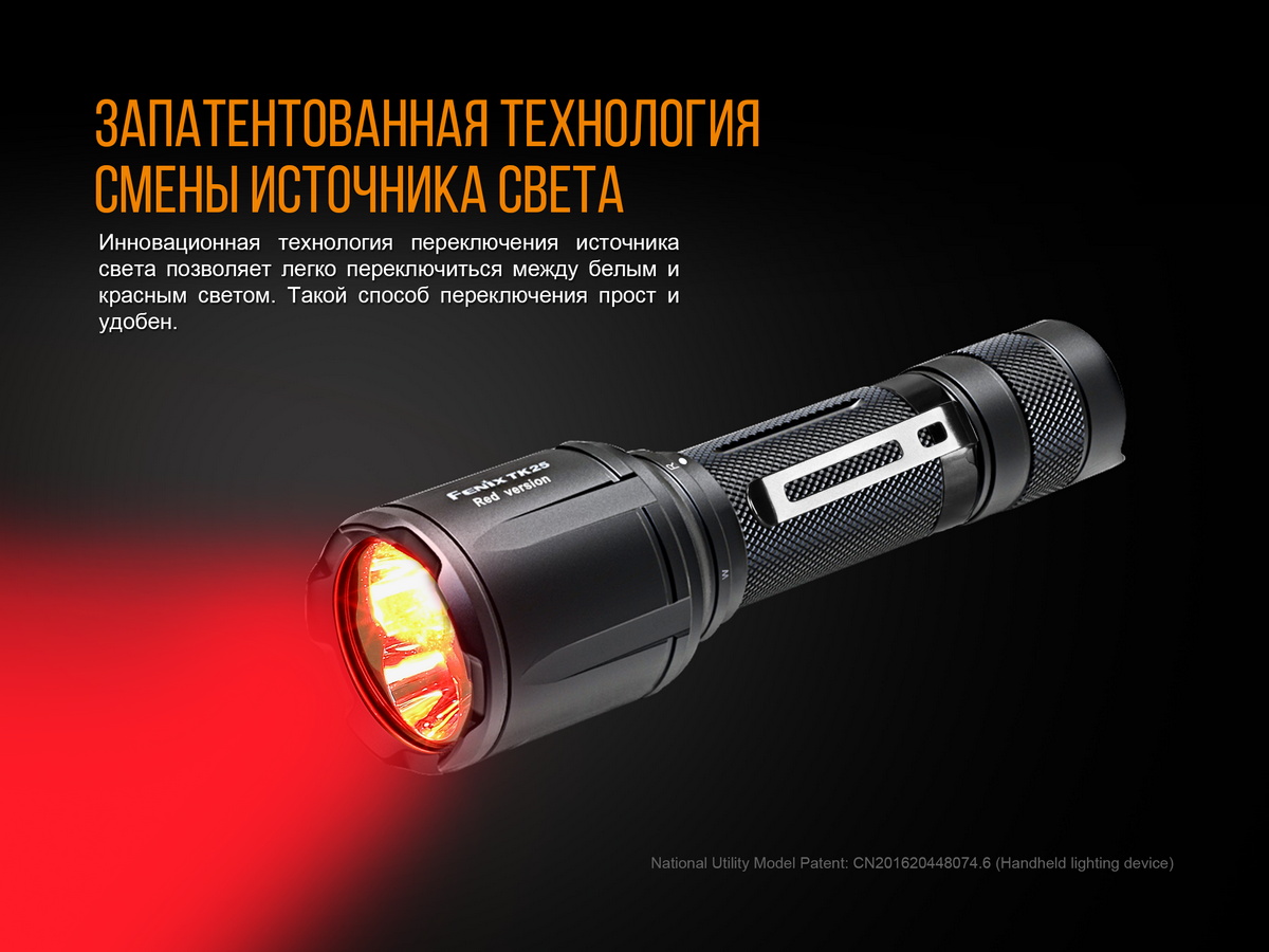 Фонарь Fenix TK25R