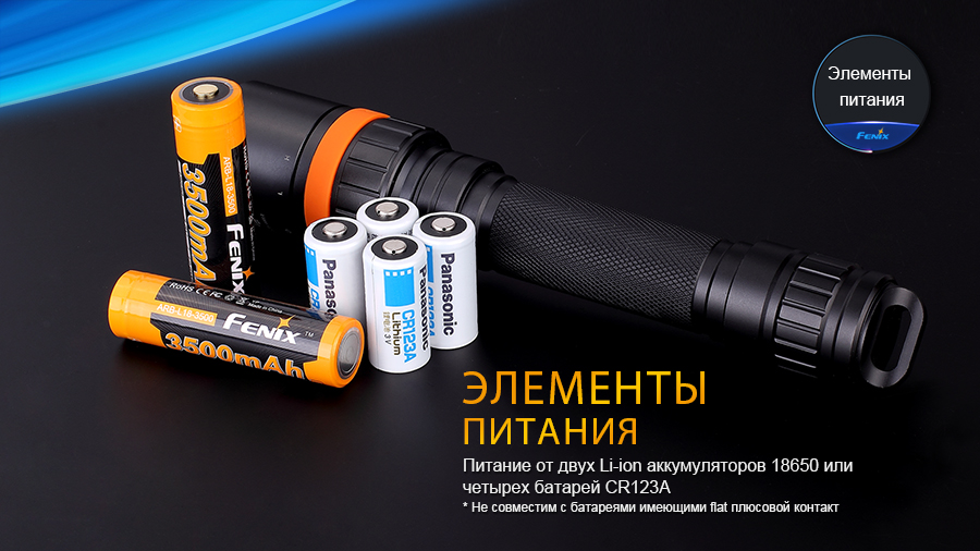 Фонарь Fenix SD20 дайвинговый
