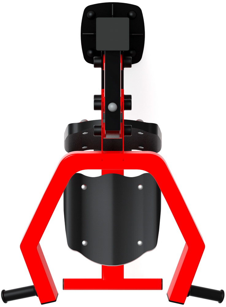 Тренажер уличный ТЯГА ВЕРХНЯЯ (красный) СТ 007-11