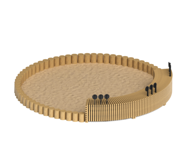 Песочница для детской площадки Калахари ПС-114