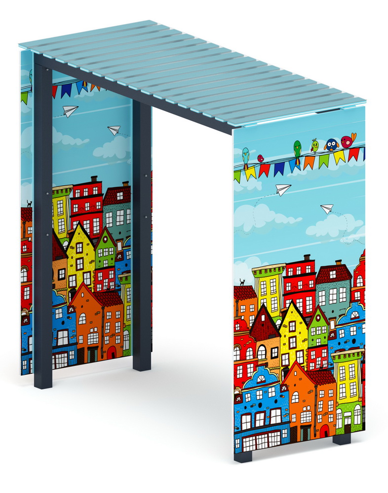 Пергола (Город) МФ 77.06.01-04 /с поликарбонатом/