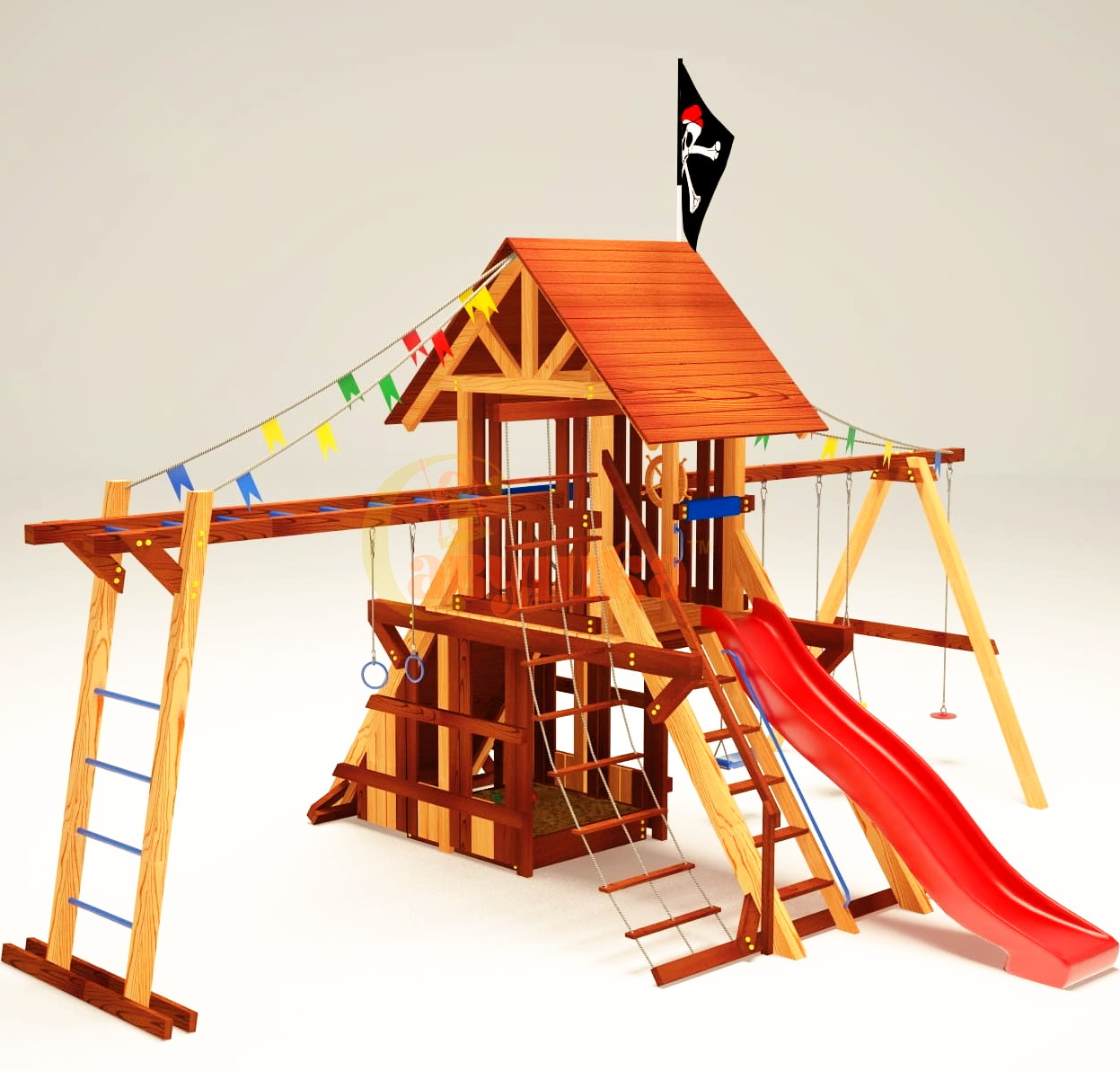 Игровой комплекс Савушка Lux - 4