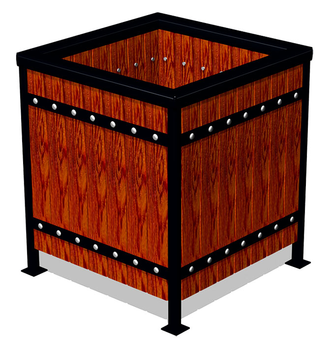 Кадка для цветов ZION (СП258)