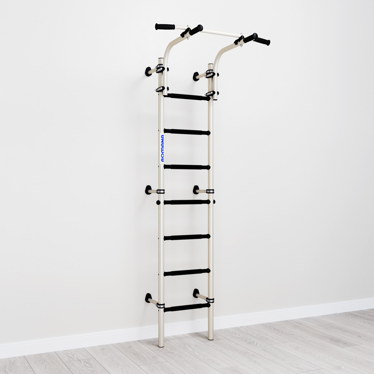 Шведская стенка S9 Romana (01.21.7.06.410.04.00-01) белый антик/золото