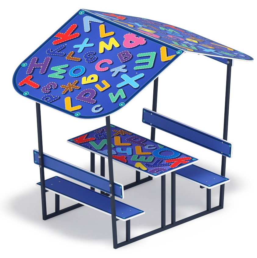ДЕТСКИЙ столик с навесом МФ 31.01.08-02 Азбука