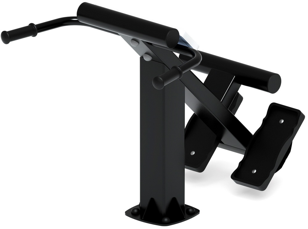 Тренажер уличный ГИПЕРЭКСТЕНЗИЯ (серый) СТ 003-13