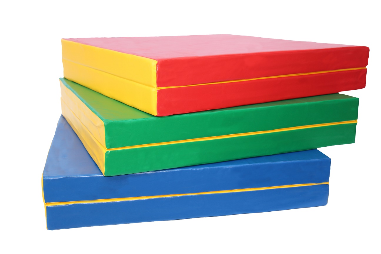 Мат № 10 (100 х 150 х 10) складной 1 сложение жёлтый