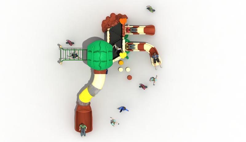 Детская игровая площадка Air-Gym Play Амазонка WD-SL118, серия Экология