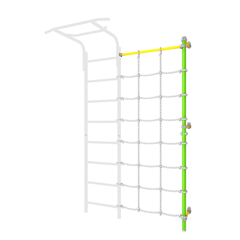 Комплект с канатным лазом пристенный Dop7 Romana (6.18.00-45) зелёное яблоко