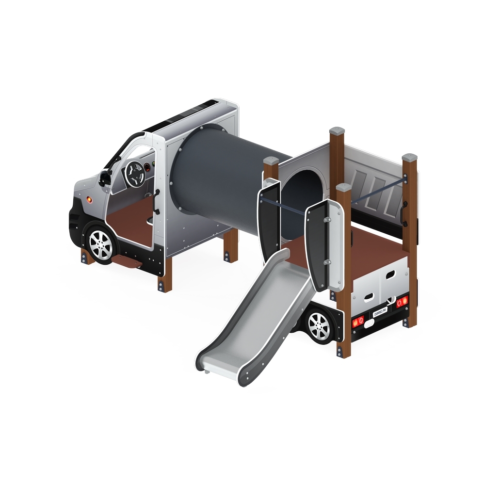 МАШИНКА С ГОРКОЙ тип 3 детский игровой комплекс ДИК 1.03.1.03-02 (H=750)