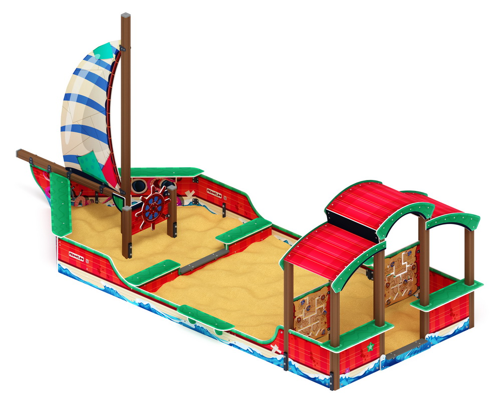 ЯХТА песочный дворик (Мульт) ИО 6.03.01-03