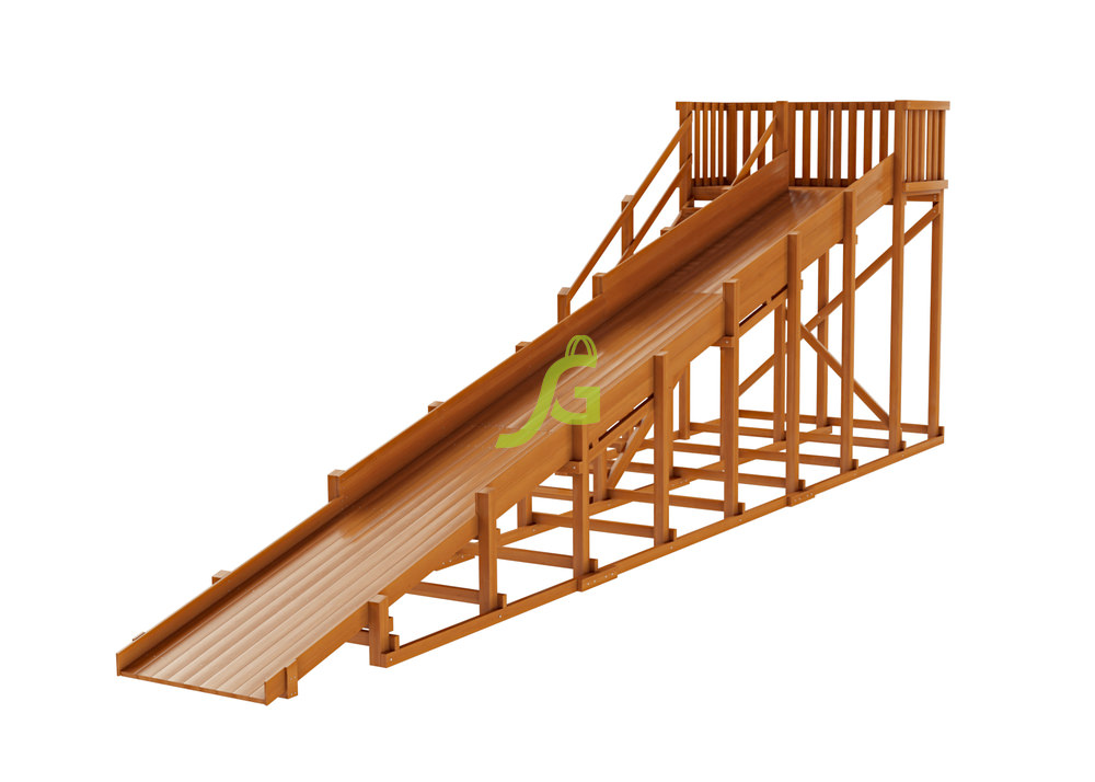 Зимняя горка Snow Fox, скат 10 метров