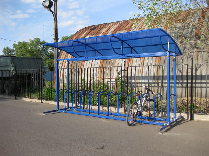 Велопарковка УРБАН с навесом