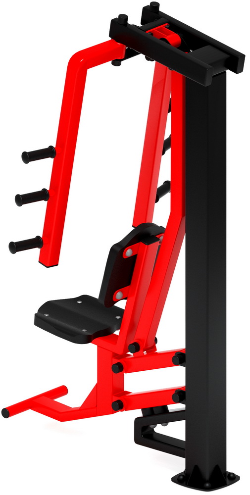 Уличный тренажер БАБОЧКА (красный) СТ 028-11