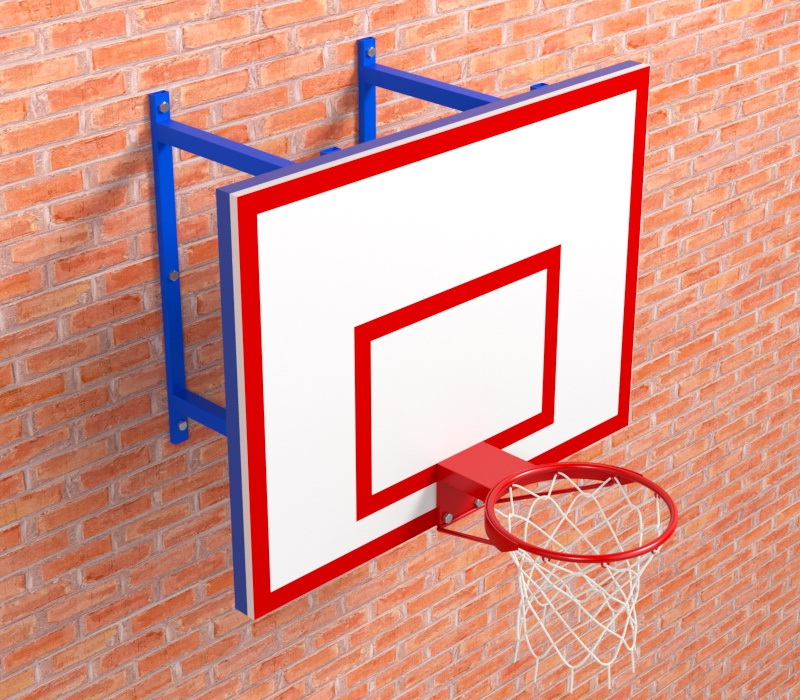 Ферма с выносом 500 мм с тренировочным щитом из фанеры и усиленным кольцом (01.2004; 01.2003​)