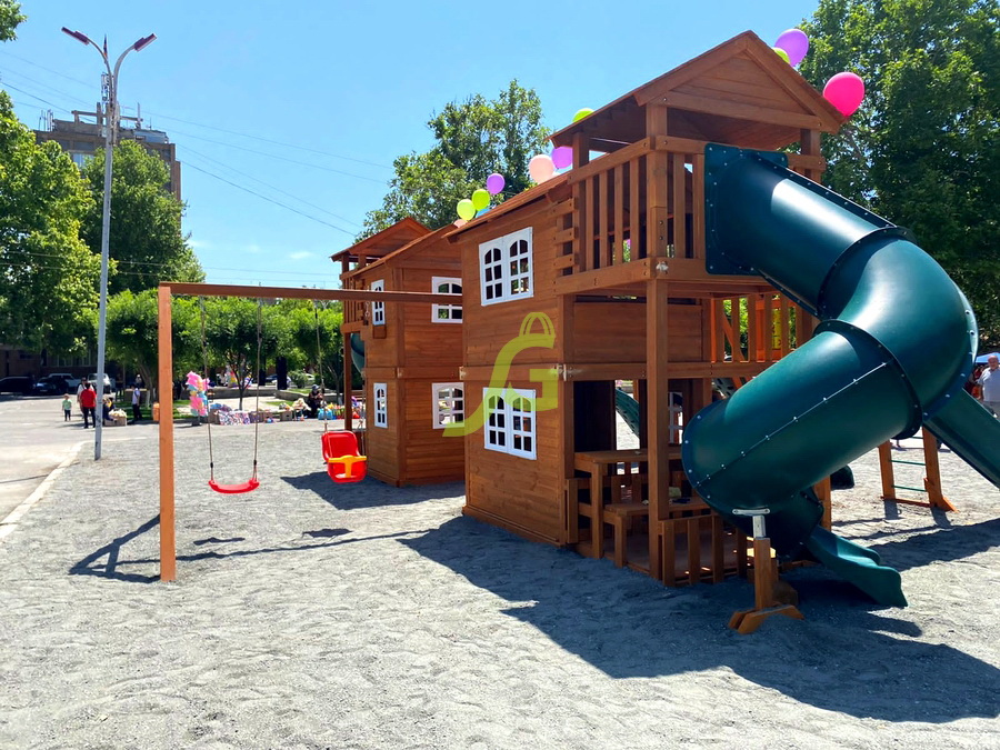 Детская деревянная площадка IgraGrad Домик 7