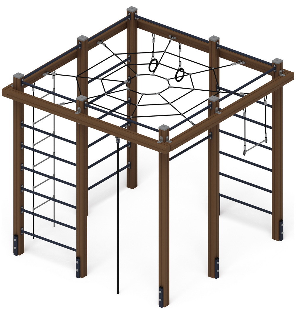 Детская площадка Спортивная серия СК 2.02.02-01 МАУГЛИ