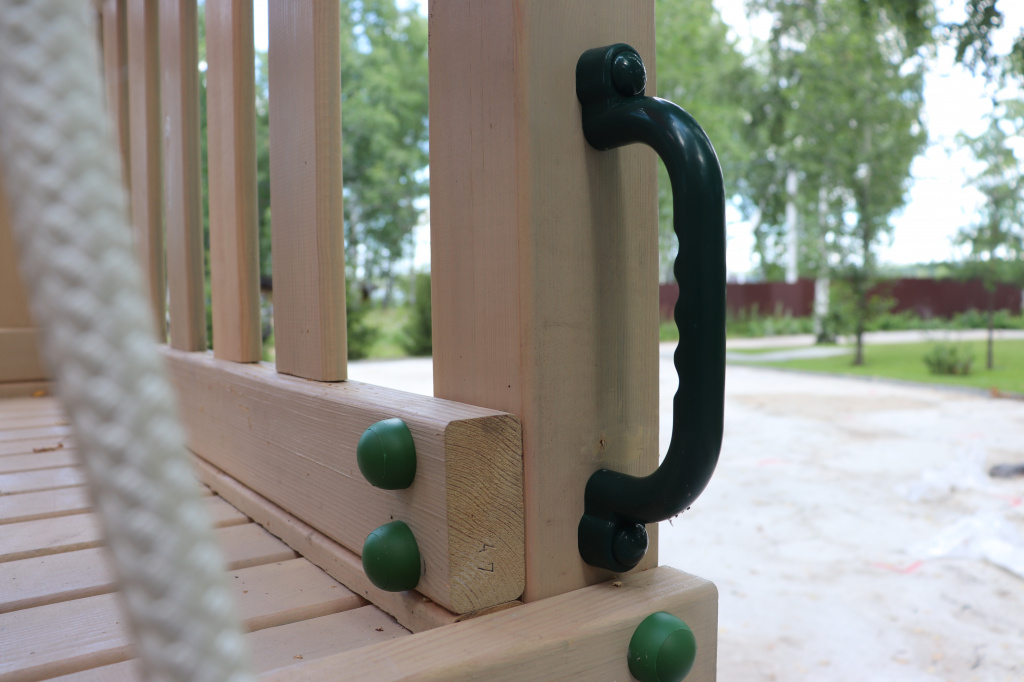 НАБОР РУЧЕК зеленый для детской площадки slp systems