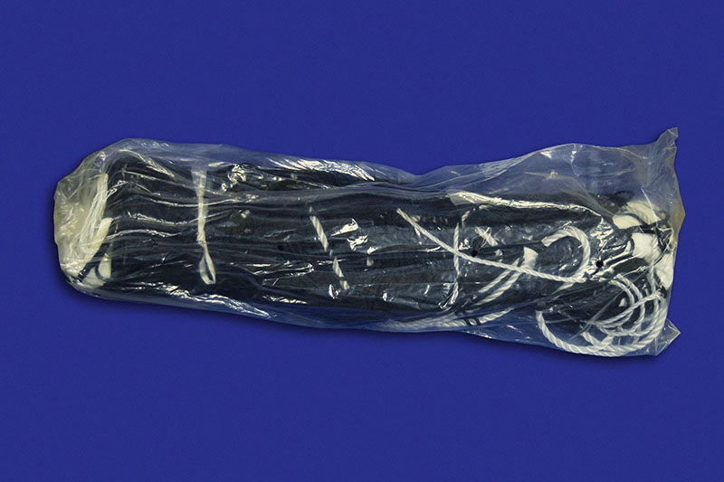 Сетка волейбольная, нить D=3 мм, ПВХ трос D=6 мм (03.209)