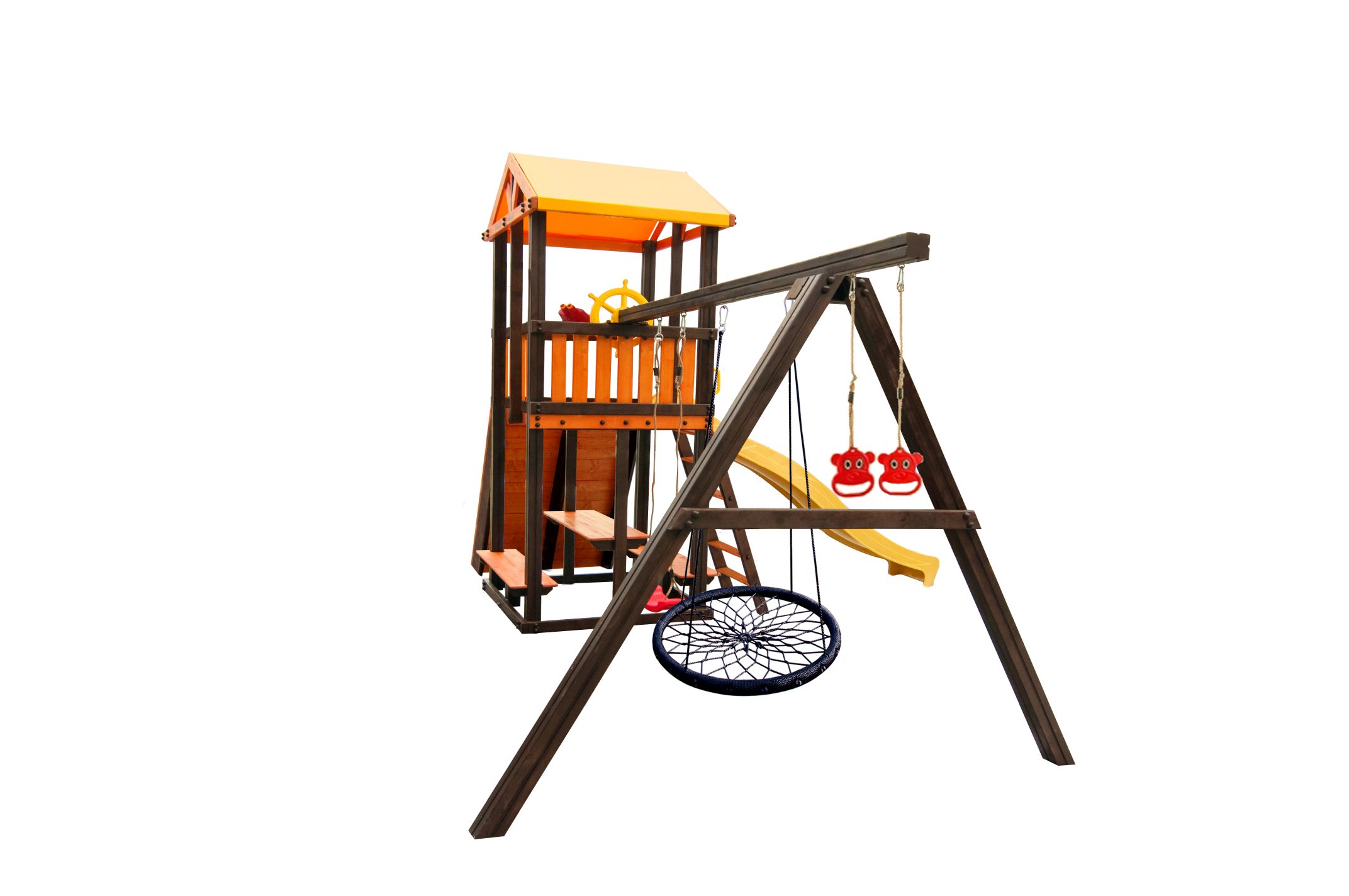 Игровой комплекс Perfetto sport «Bari-5» + качели "Паутина"