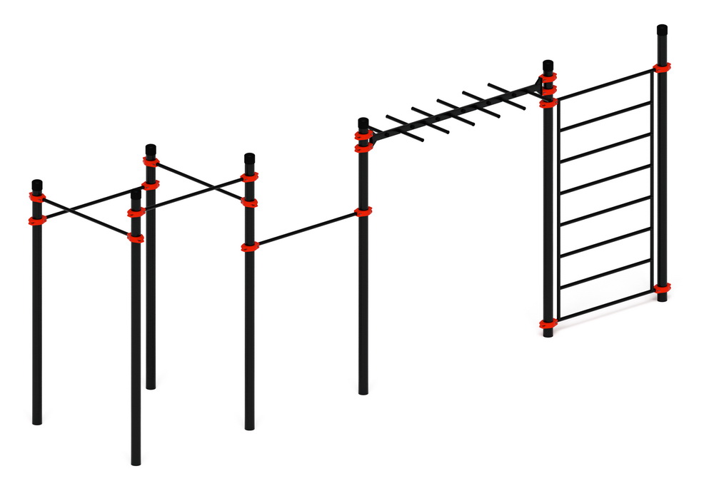 Уличный атлетический комплекс ВОРКАУТ 22 (108)