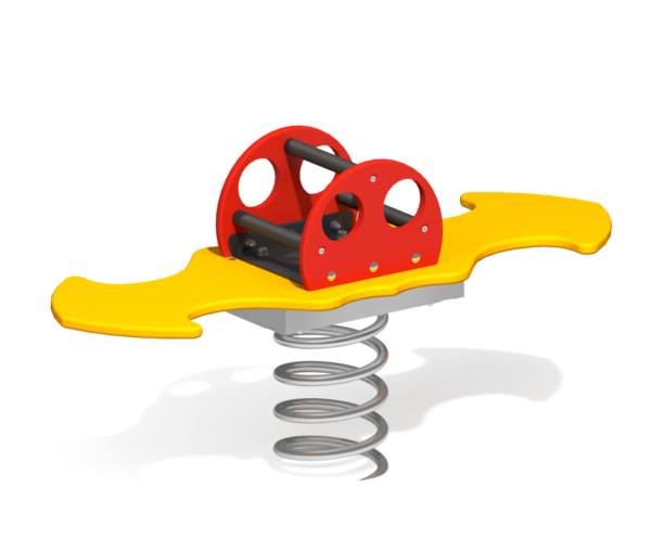 Качалка-балансир на пружине для детской площадки Божья коровка КБ-63