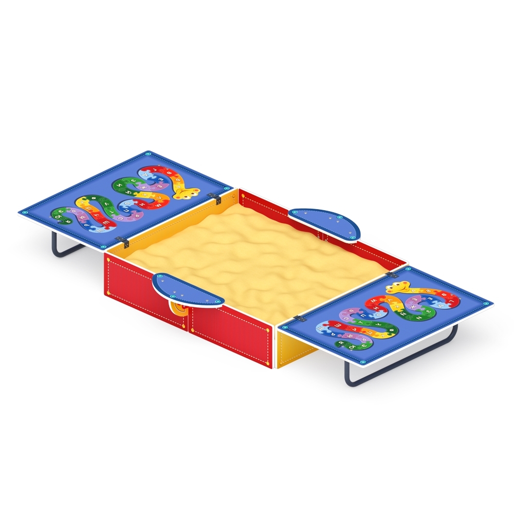 АЗБУКА песочница с крышкой (крупная) ИО 5.01.11-05