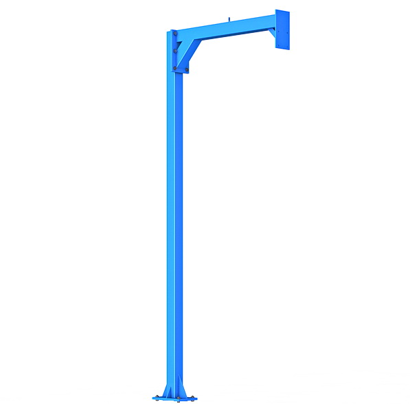 Стойка баскетбольная разборная, с креплением на анкера (01.119)