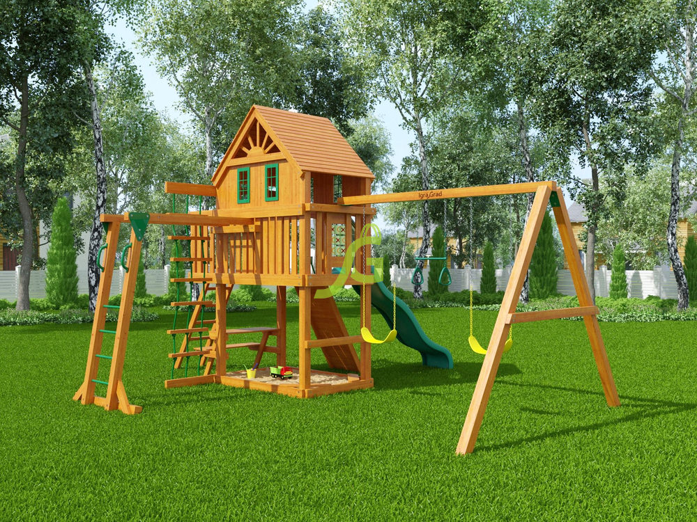 Детская площадка IgraGrad Навигатор (домик)