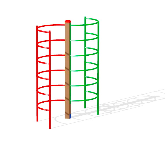 Лаз ЗАВИТОК для детской площадки СО 1.20.03