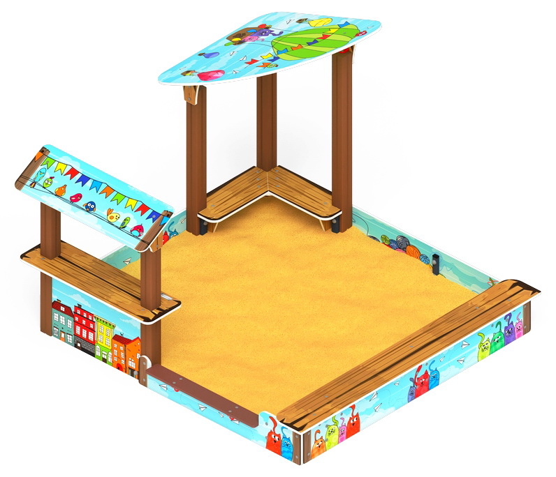 Песочный дворик (Коты) ИО 6.01.01-03