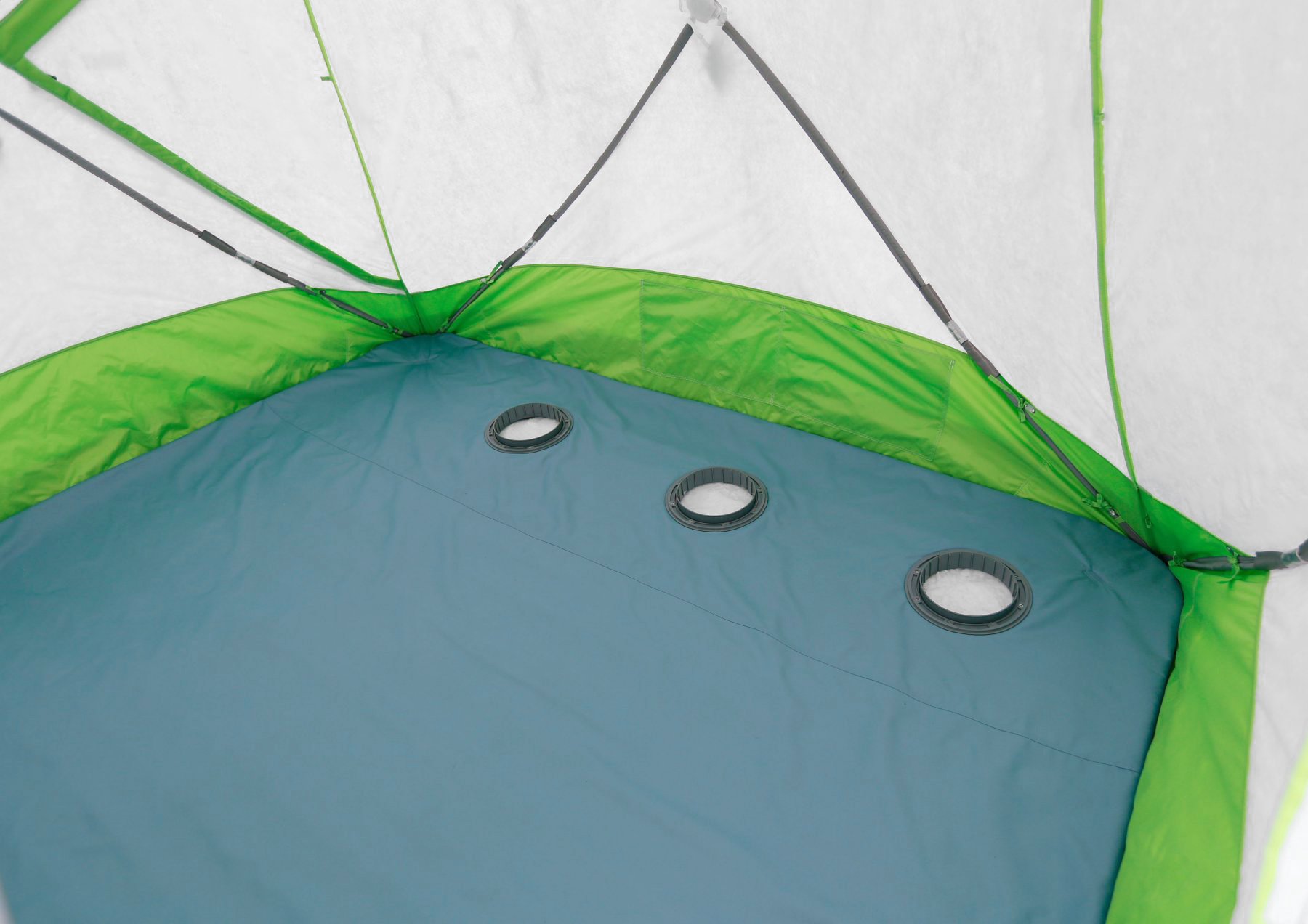 Дно гидро-термоизоляционное ЛОТОС КубоЗонт 4 (260 х 260) с отверстиями под лунки