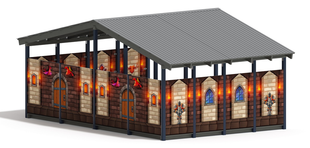 Теневой навес (Замок. Средневековый) МФ 70.6.4-11