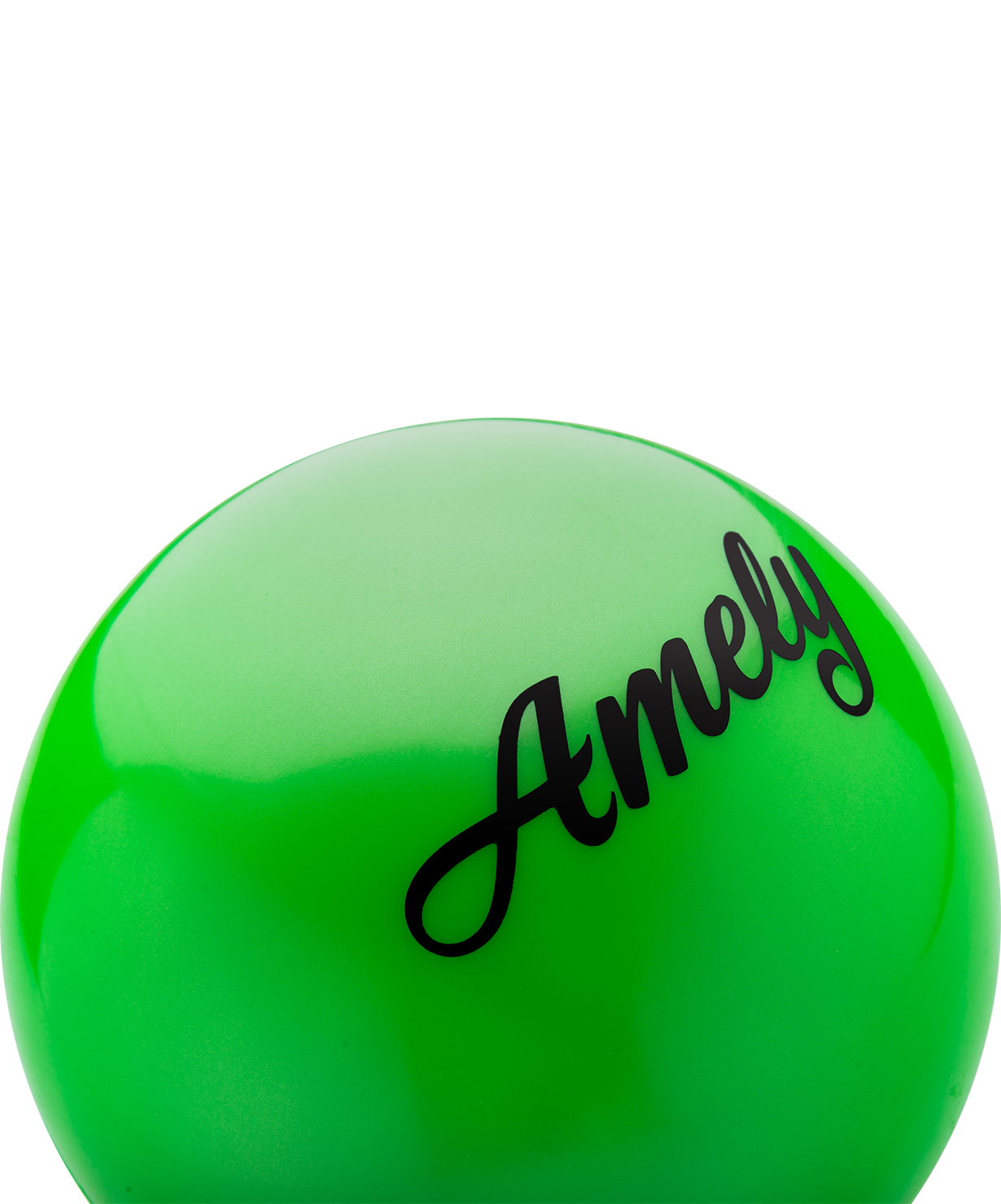 Мяч для художественной гимнастики AGB-101 19 см, зеленый