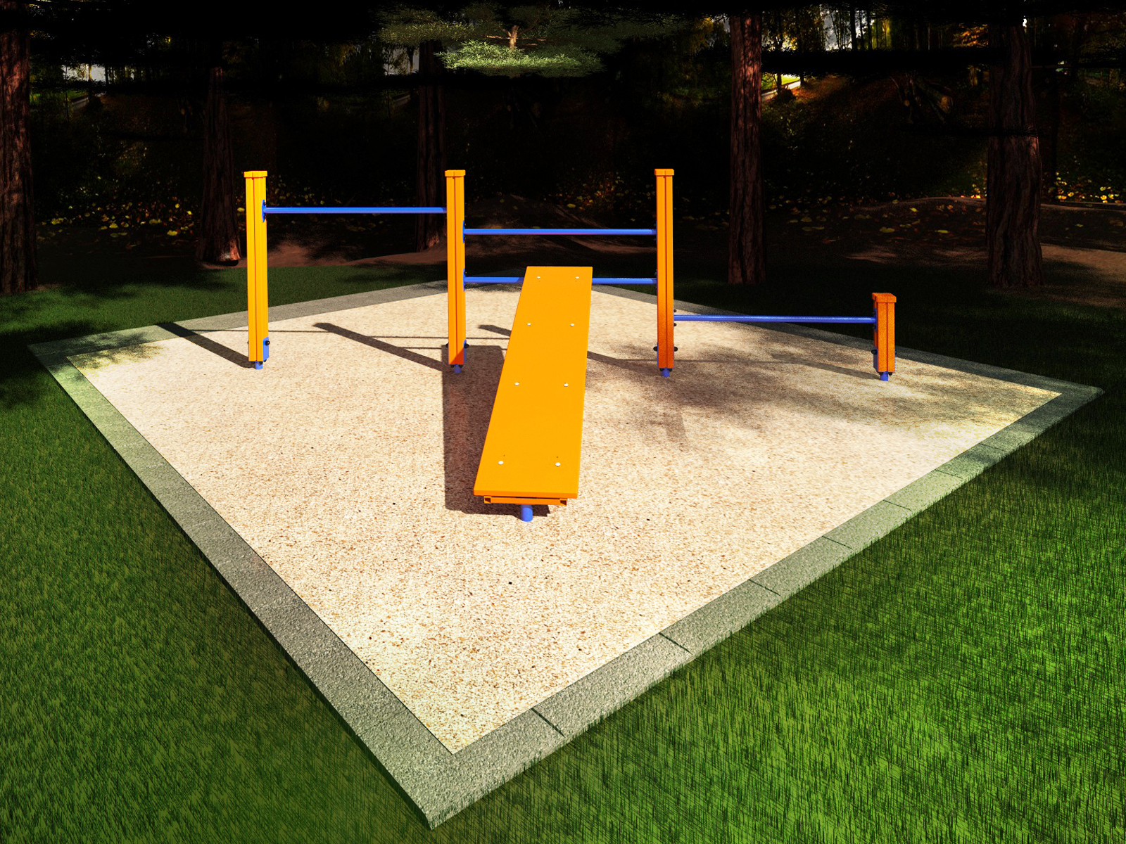 Уличный спортивный комплекс START LINE Fitness № 16