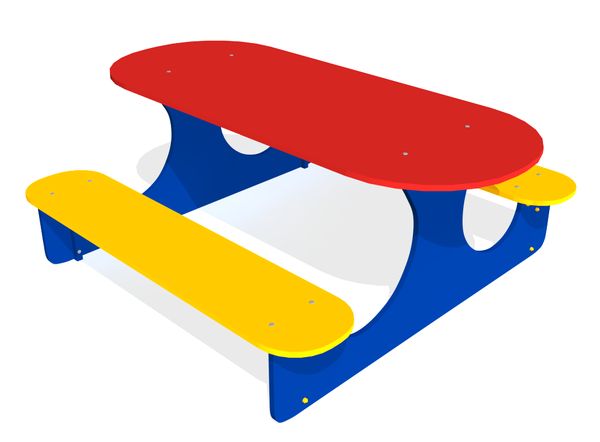 Столик детский ZION Овальный (СП209)