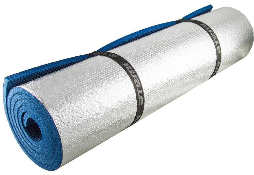 Коврик туристический металлизированный Atemi, синий
