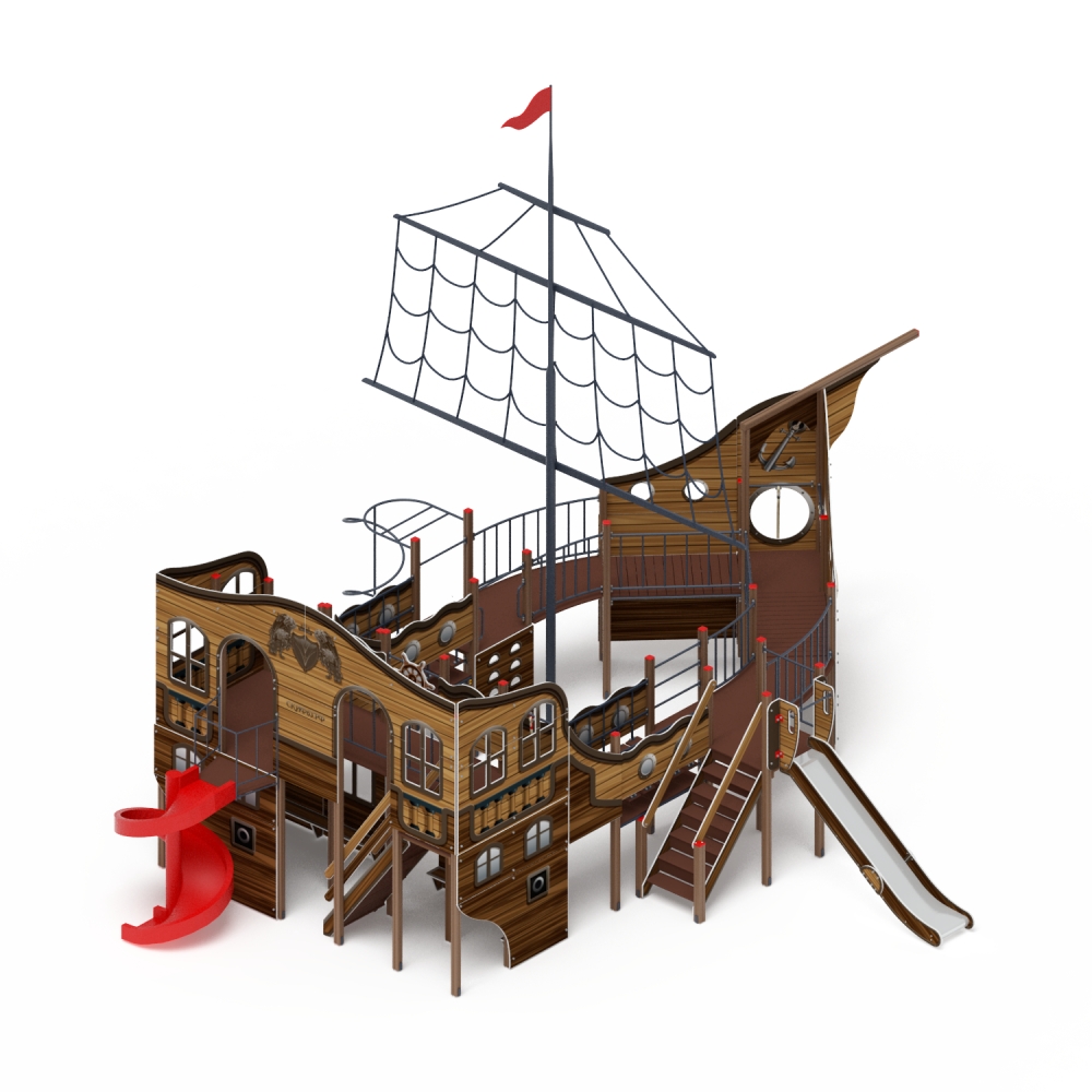 ФРЕГАТ детский игровой комплекс ДИК 2.03.3.04-01 (H=1500, H=2000)