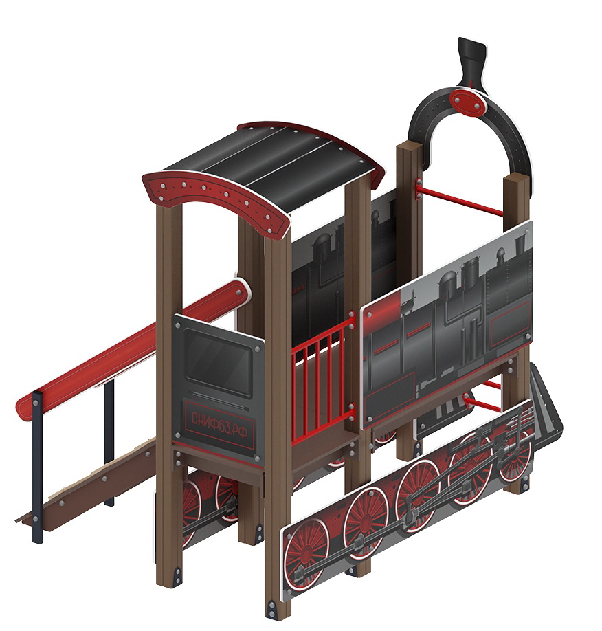 ПАРОВОЗИК МИНИ игровая форма МФ 10.03.05-10