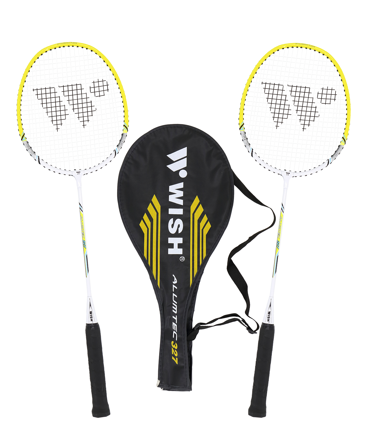Набор для бадминтона Alumtec 327, желтый