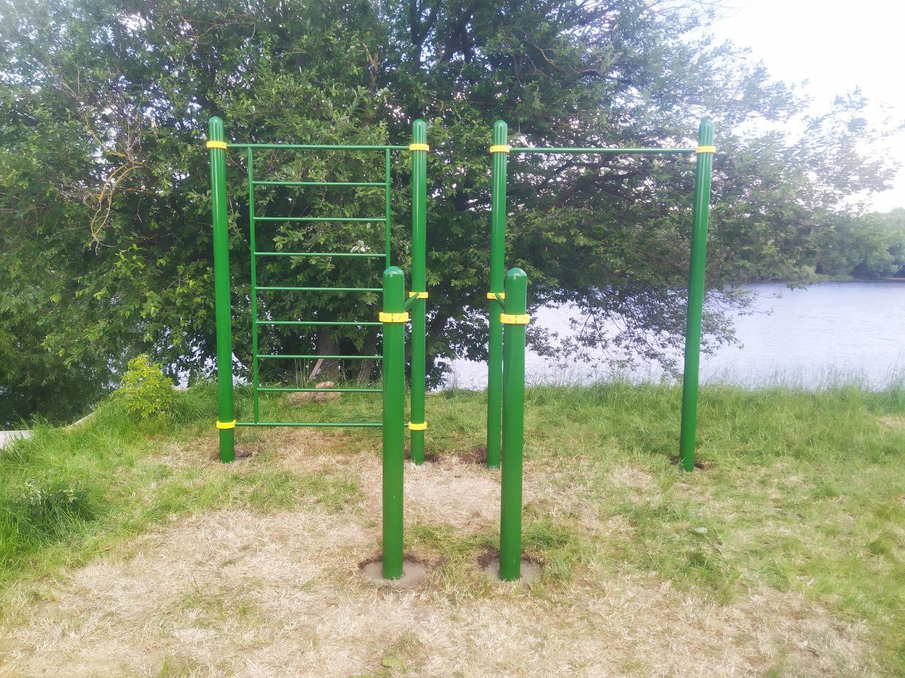 Бетонирование уличного спортивного комплекса