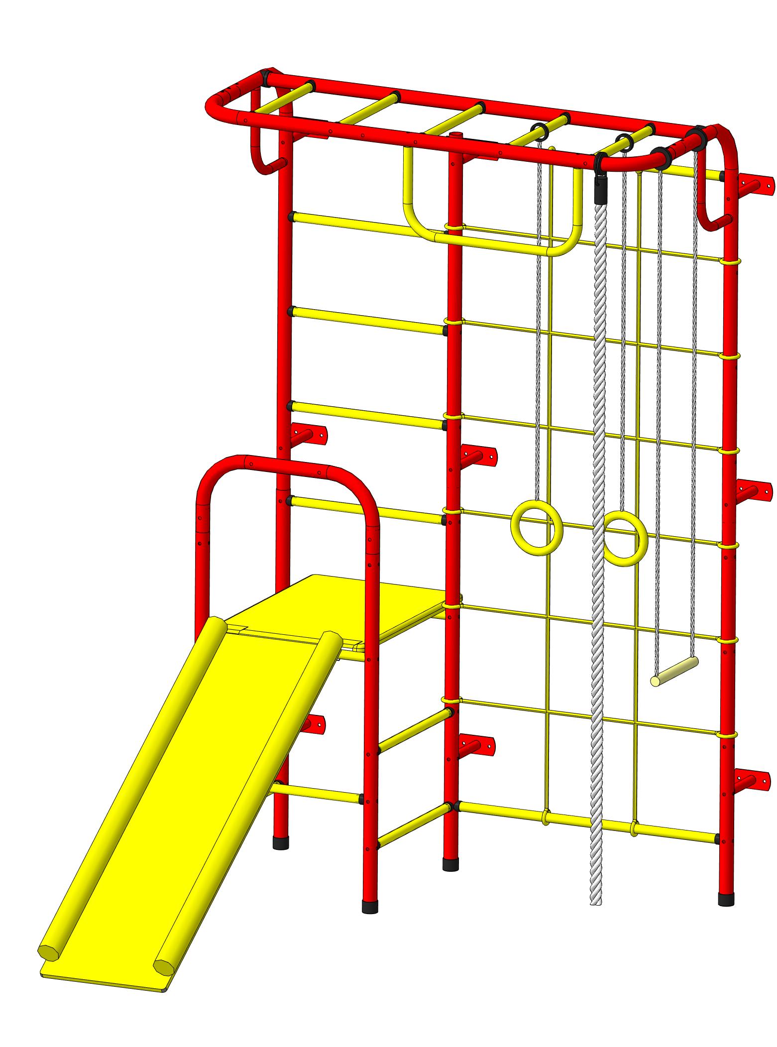 ДСК Пионер С107М красно/жёлтый