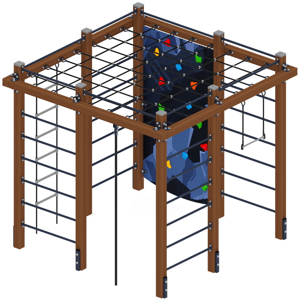 Детская площадка Спортивная серия СК 2.02.03-01 МАУГЛИ
