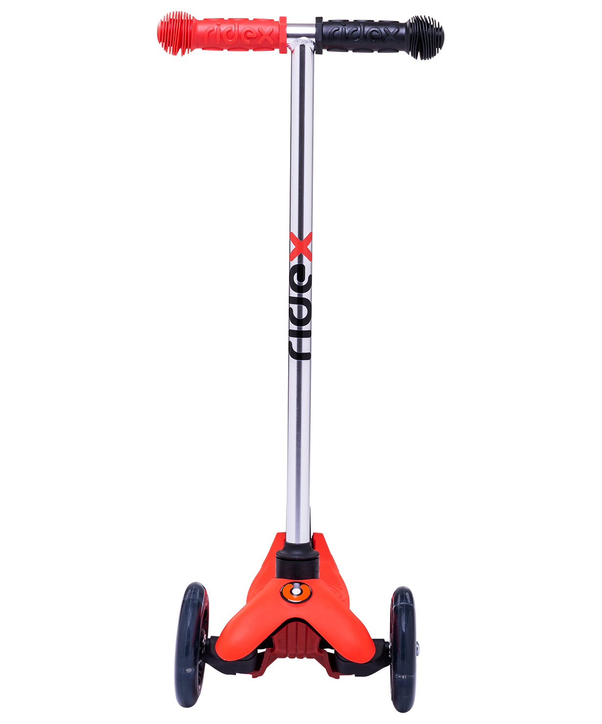 Самокат 3-колесный Zippy 3D, 120/80 мм, красный