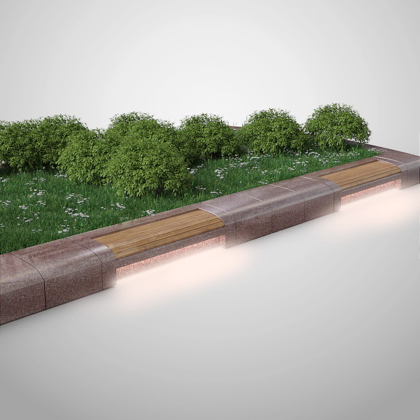 Скамья бетонная С-85