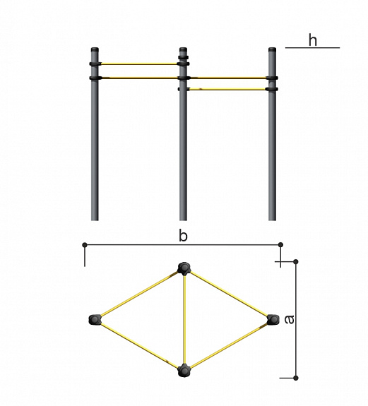 Турник детский Romana 501.92.02